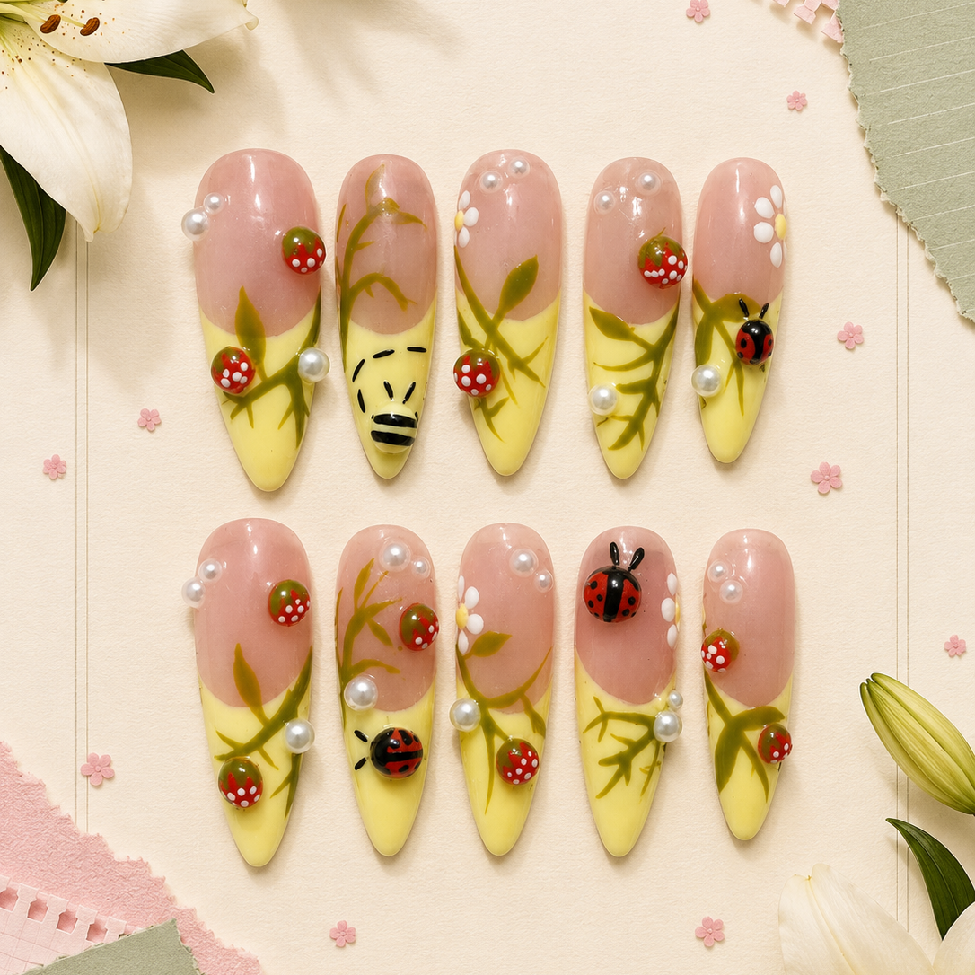 Diary of a Butter Yellow Ladybug Garden